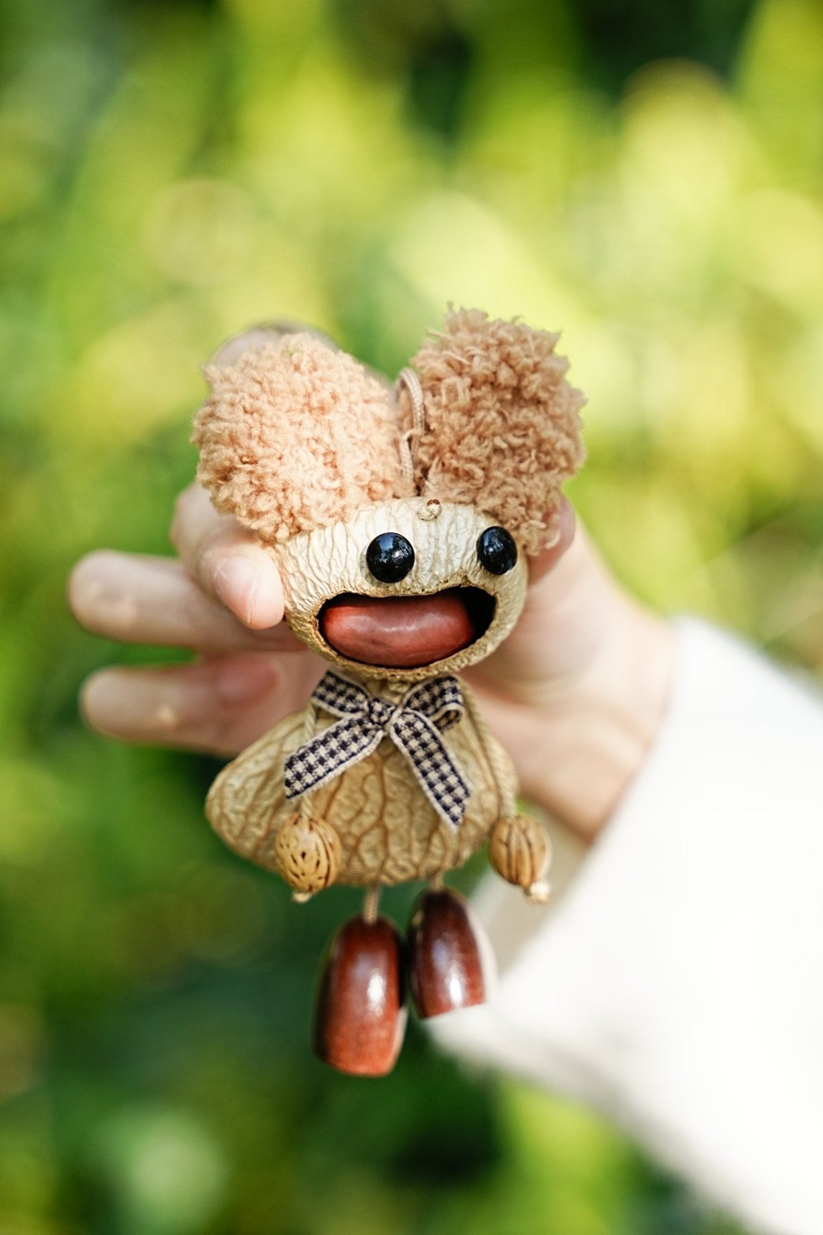 The Chatterbox | Quirky Forest Seed Doll