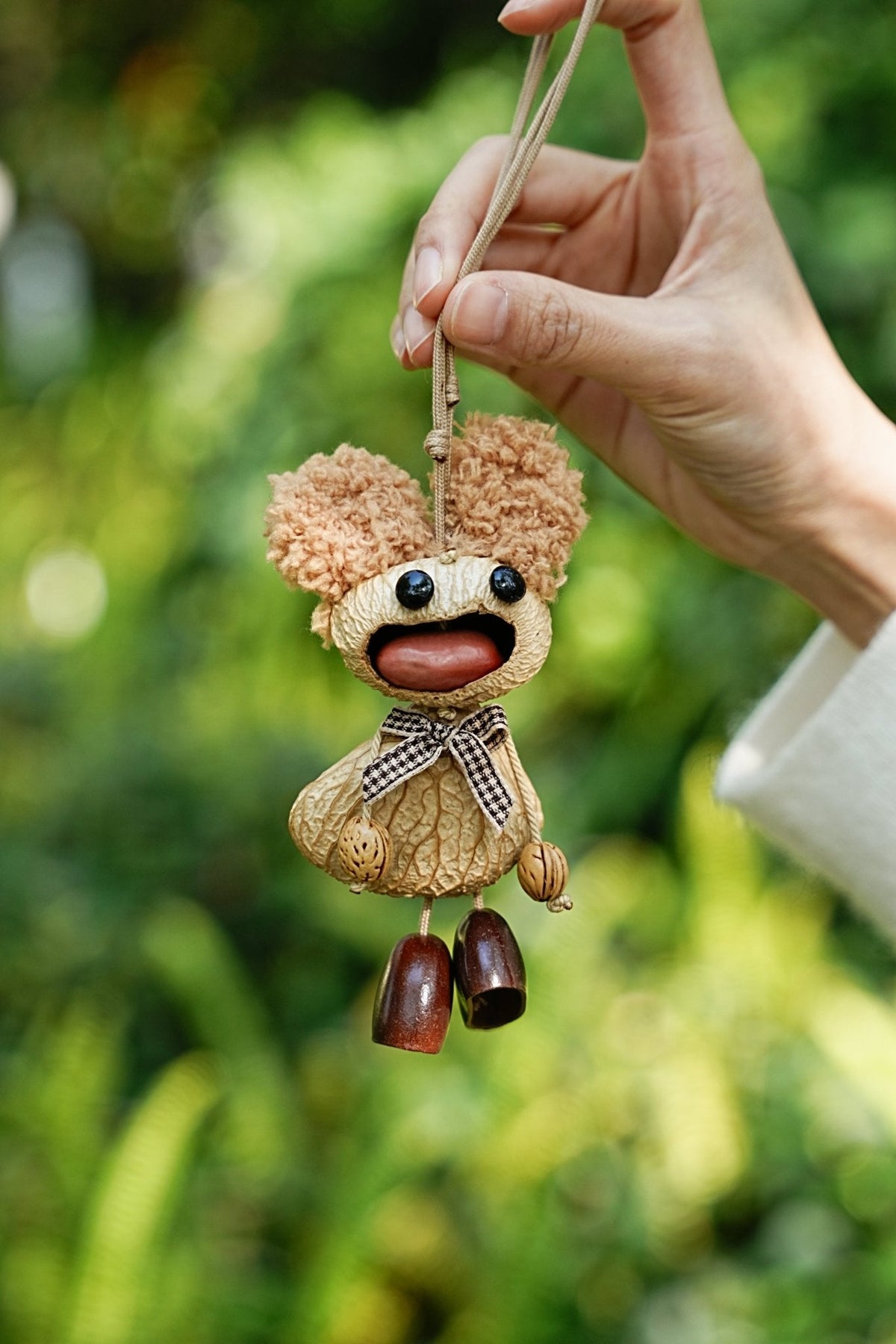 The Chatterbox | Quirky Forest Seed Doll