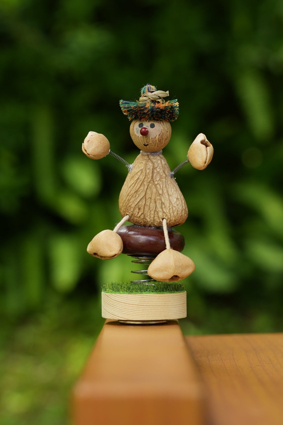 "Little Nut Guardian" Seed Car Ornament