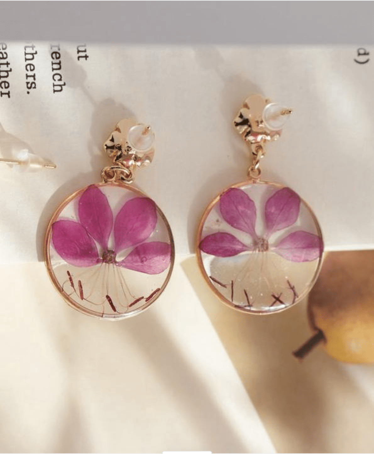 Dancing Bloom | Real Azalea Flower Earrings
