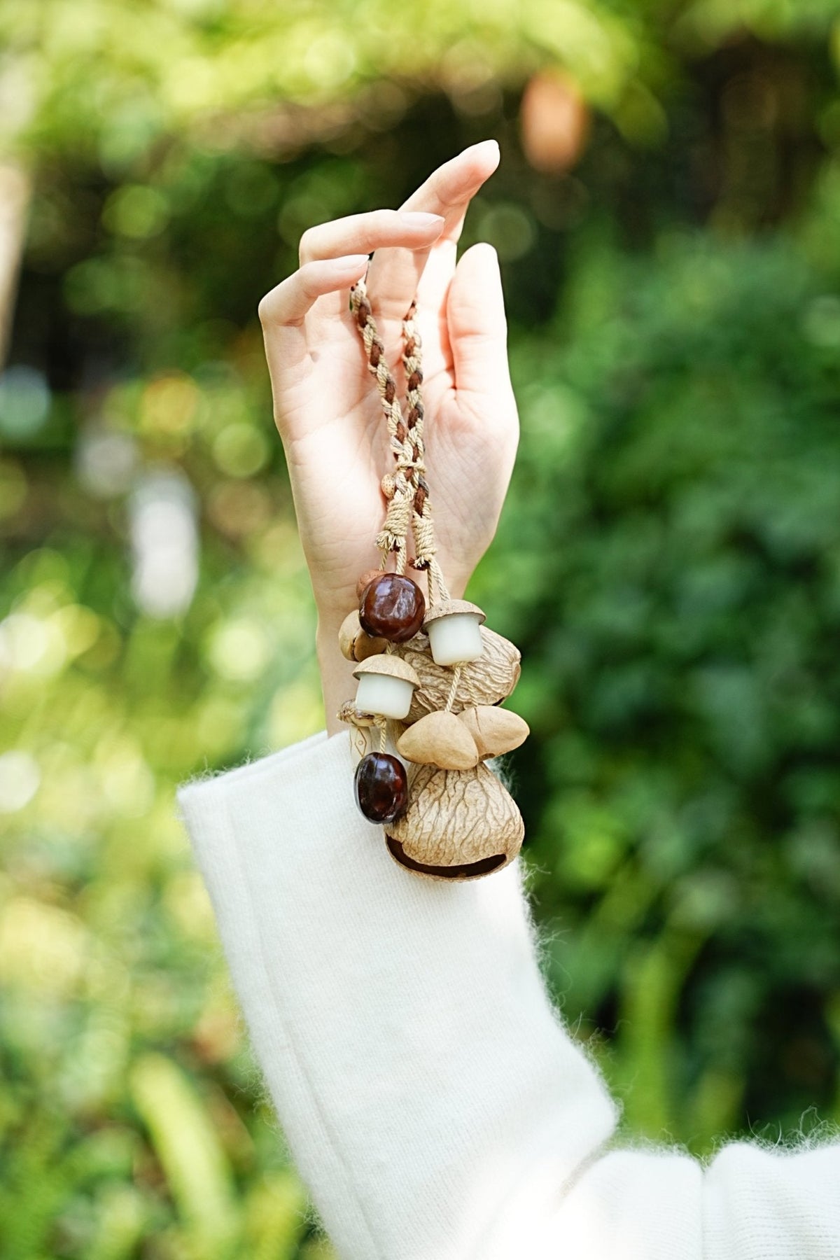 Woodland Gathered | Natural Seed Bag Charm
